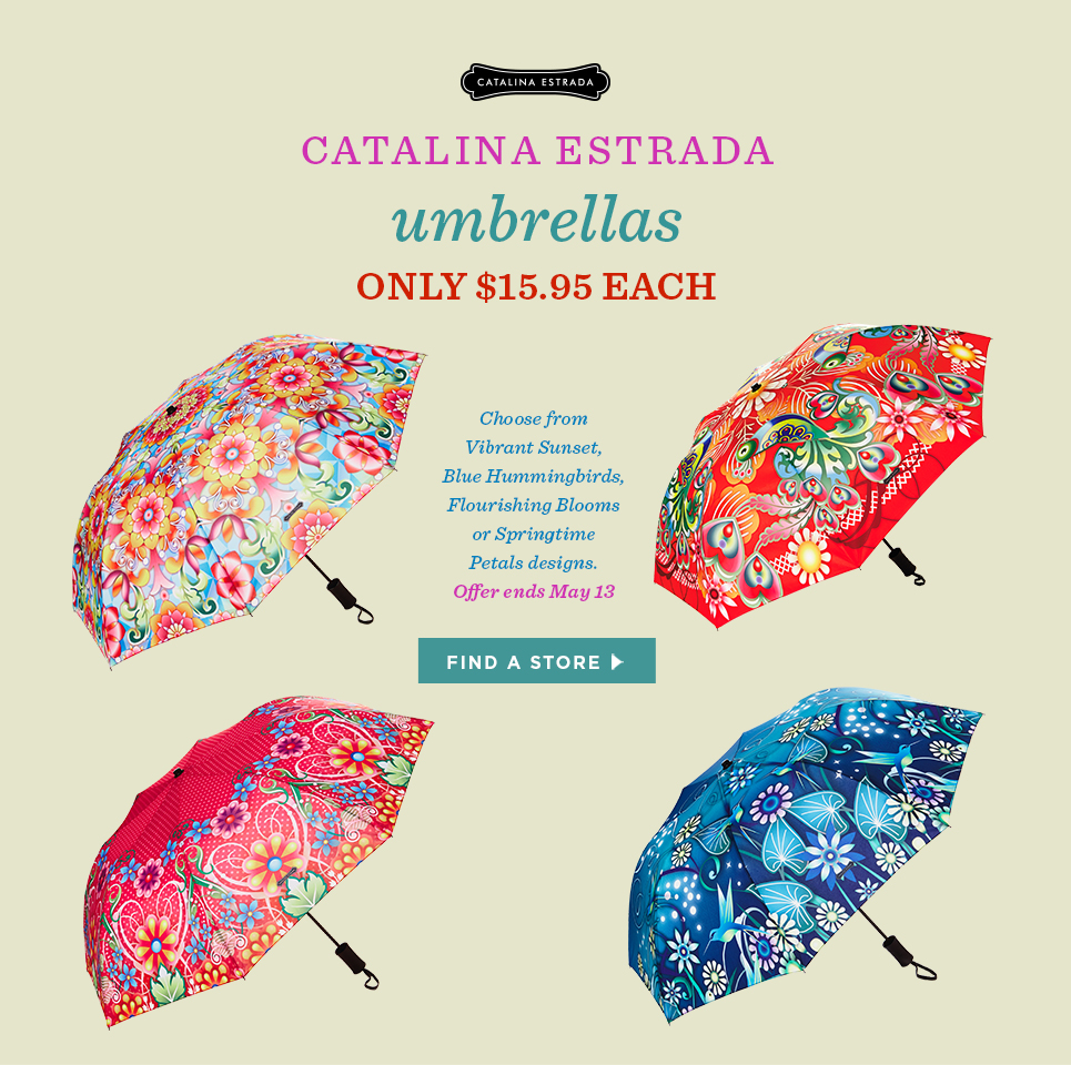 Catalina Estrada Umbrellas - Only $15.95 each