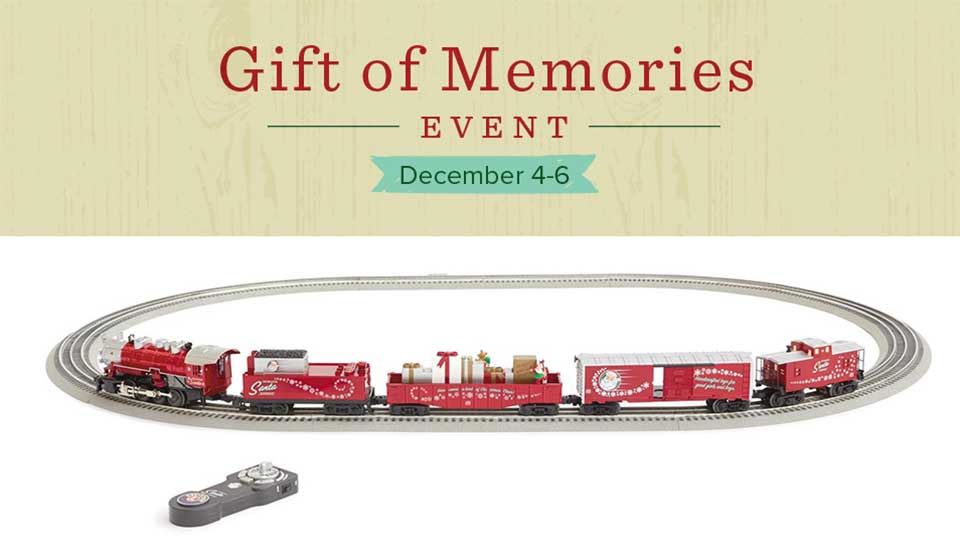 Hallmark train sales set