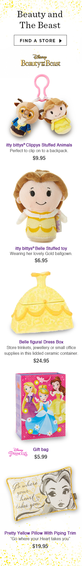 Beauty and the Beast itty bittys