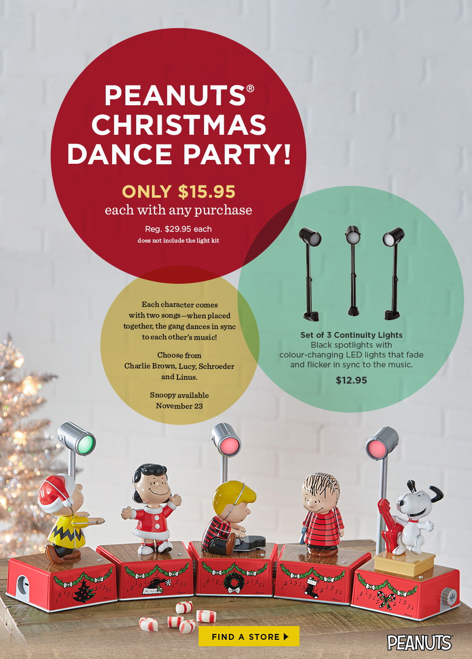 Peanuts® Christmas Dance Party!