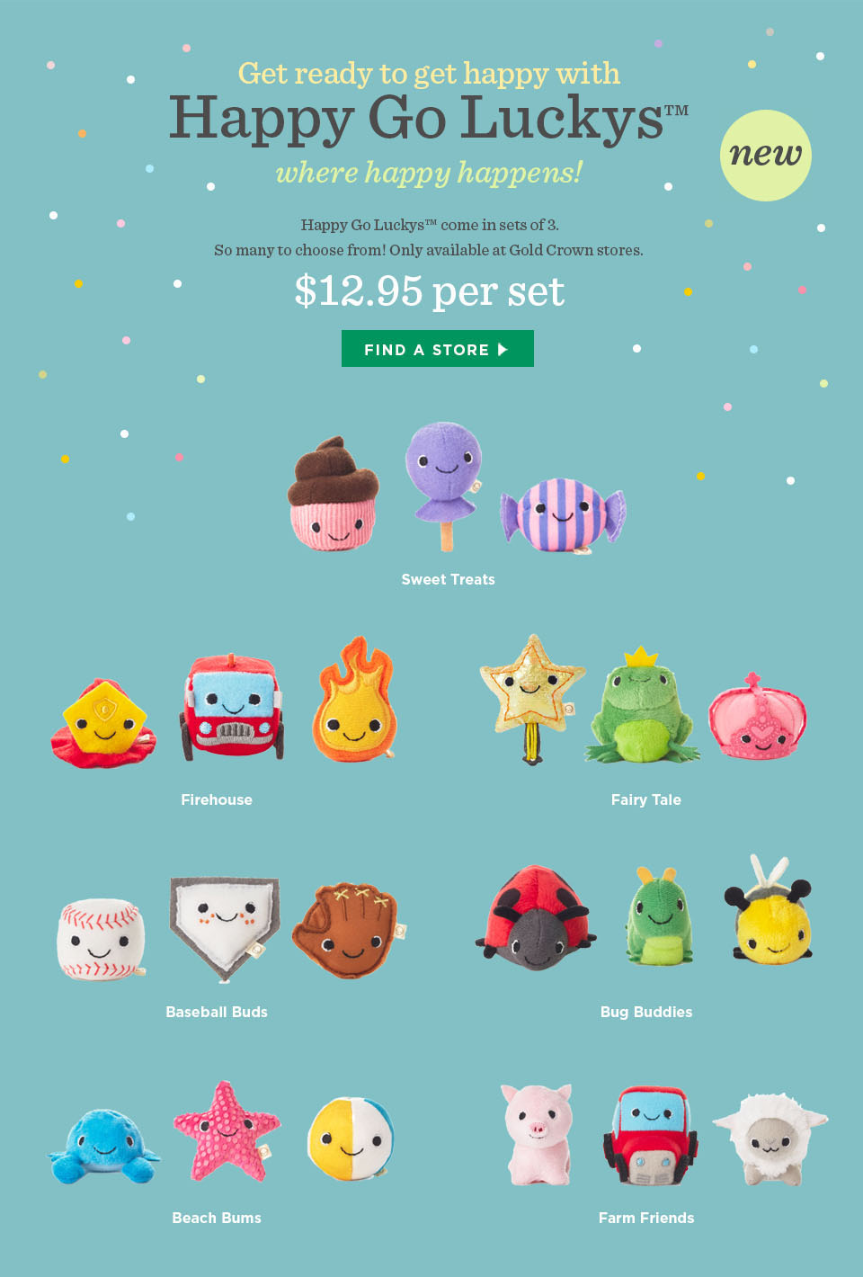 Hallmark happy go sale luckys